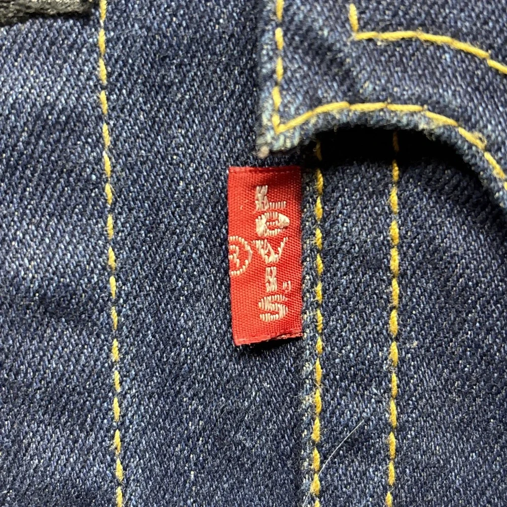 Levi's Denim Vintage‎ Jacket Womens XS Dark Blue Type 1 Iconic Trucker Jacket